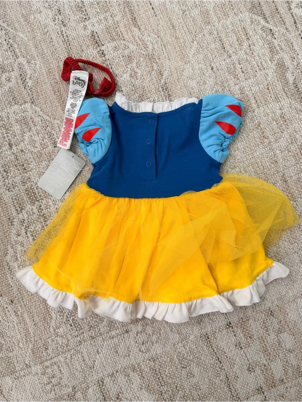NWT Disney Baby Snow White Costume Bodysuit